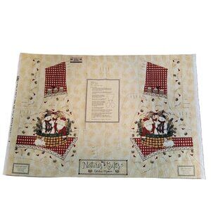 Natures Gifts Vest Pattern Debbie Mumm Fabric Panel Sewing Project S-XL